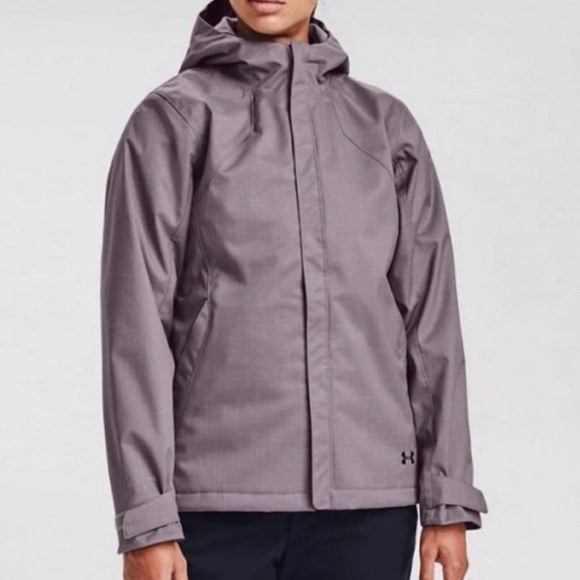 NEW Under Armour Purple Sienna 3in1 Jacket Medium. - Picture 1 of 6